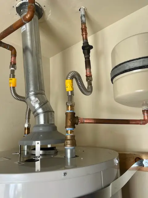Water heater installation and plumbing repair in Genesee